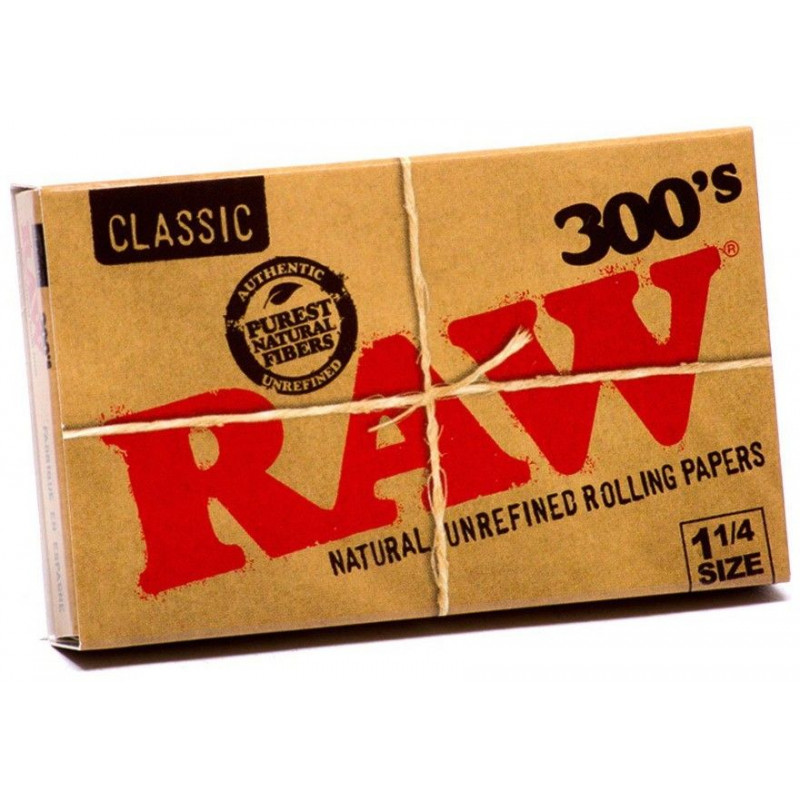 Librillo de Papel Raw Classic 1 ¼ 300's
